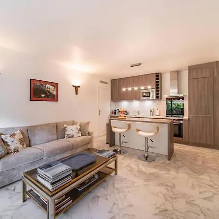 Brand New 2 Bedrooms 3min Walk To The Croisette Daire Cannes