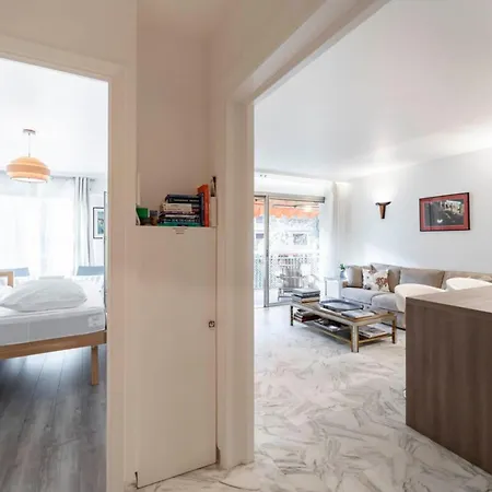 Brand New 2 Bedrooms 3min Walk To The Croisette Daire Cannes